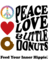 Peace love and little Donut Br Logo